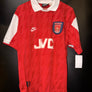 ARSENAL BERGKAMP 1995-1996 ORIGINAL JERSEY Size L
