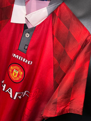 MANCHESTER UNITED CANTONA 1996-1997 ORIGINAL JERSEY Size L