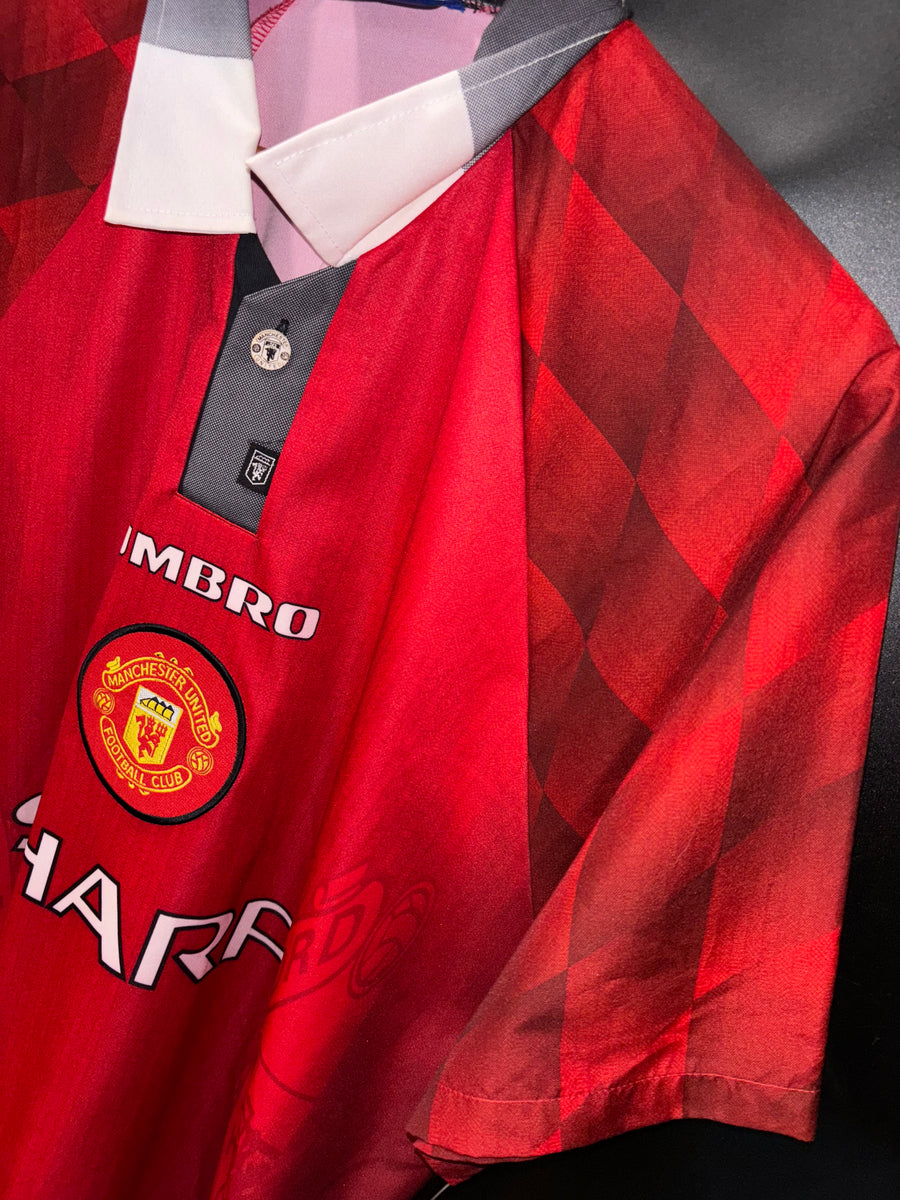 MANCHESTER UNITED CANTONA 1996-1997 ORIGINAL JERSEY Size L