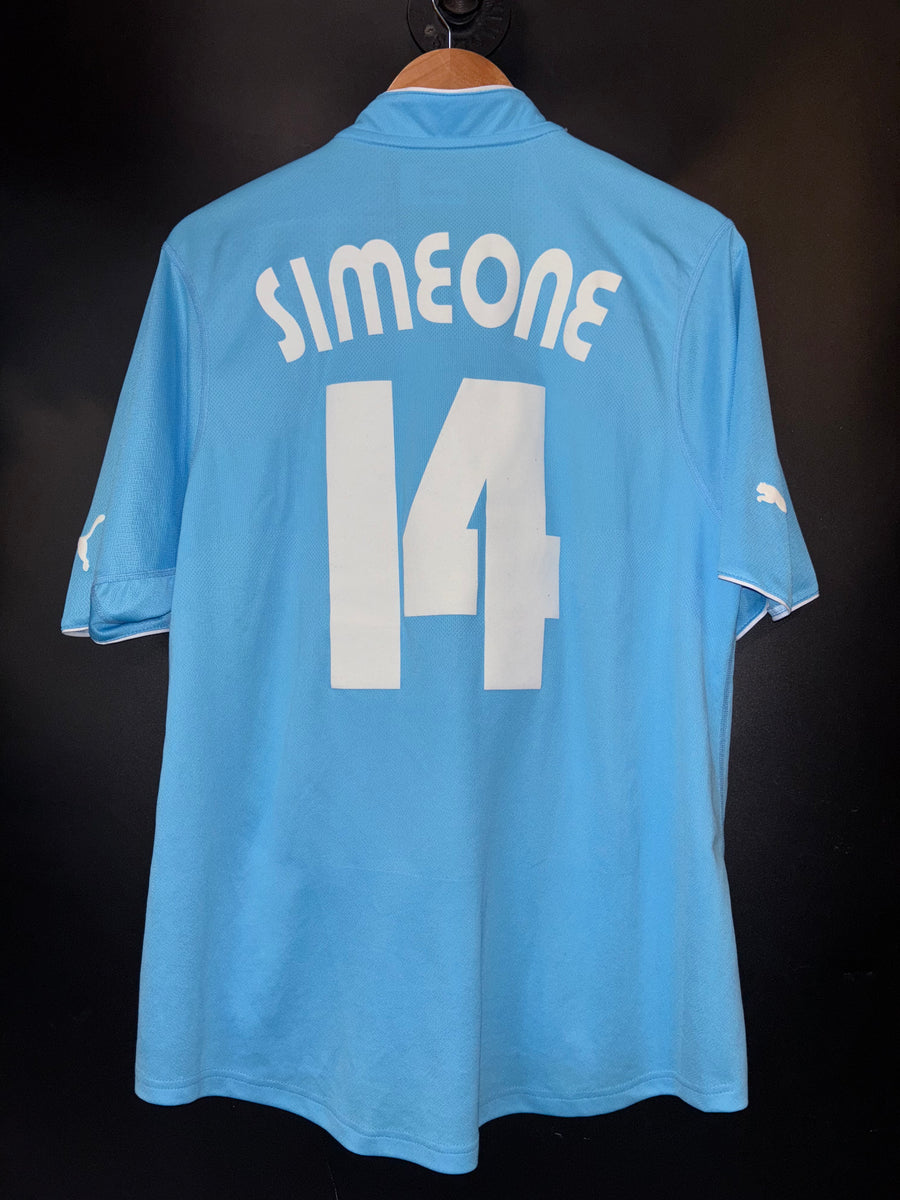 LAZIO SIMEONE 2002-2003 ORIGINAL JERSEY Size XL