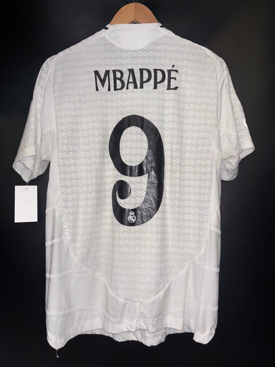 REAL MADRID MBAPPE 2024-2025 ORIGINAL JERSEY Size L