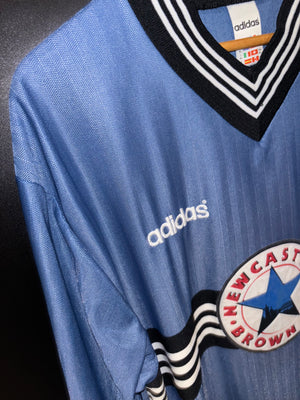 NEWCASTLE UNITED SHEARER 1995-1996 ORIGINAL AWAY JERSEY Size XL