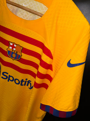 BARCELONA YAMAL 2023-2024 ORIGINAL PLAYER JERSEY Size XL