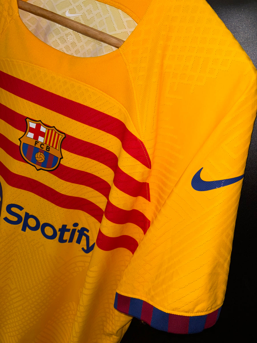 BARCELONA YAMAL 2023-2024 ORIGINAL PLAYER JERSEY Size XL