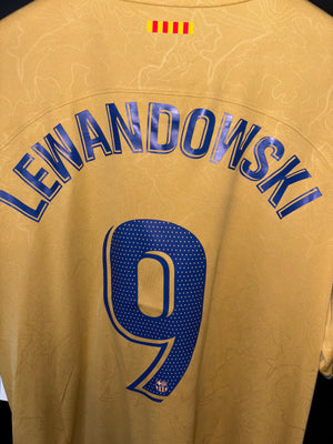 BARCELONA LEWANDOWSKI 2022-2023 ORIGINAL JERSEY Size XL
