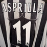 NEWCASTLE UNITED ASPRILLA 1997-1998 ORIGINAL JERSEY Size XL