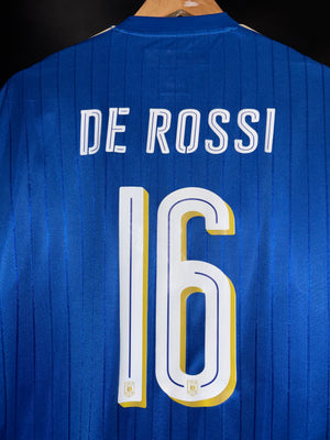 ITALY DE ROSSI 2016-2017 ORIGINAL JERSEY Size 2XL