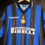 INTER MILAN RONALDO 1997-1998 JERSEY Size XL