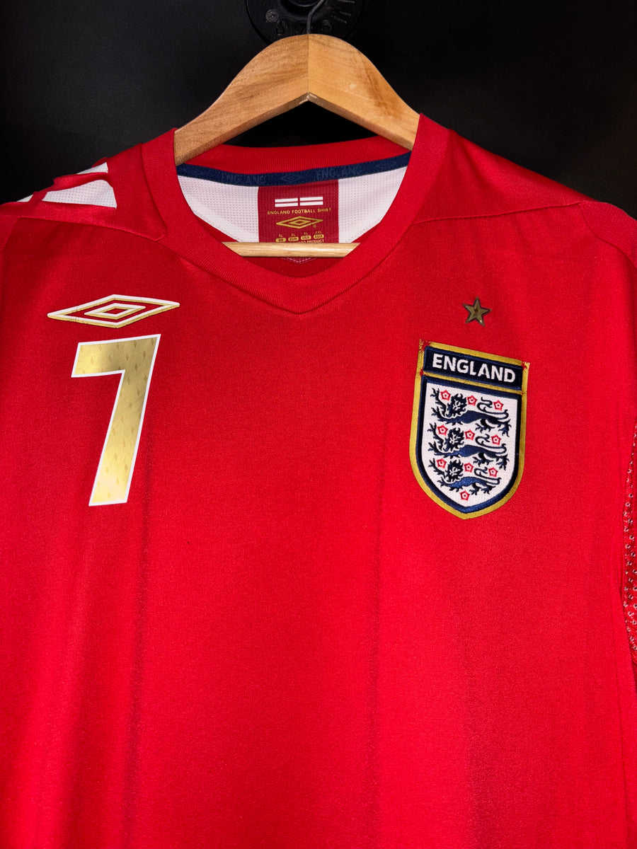 ENGLAND BECKHAM 2006-2007 ORIGINAL JERSEY Size XL