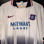 GLASGOW RANGERS GASCOIGNE 1997-1998 ORIGINAL JERSEY Size XL