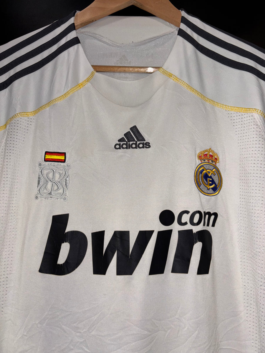 REAL MADRID RONALDO 2009-2010 ORIGINAL JERSEY Size L