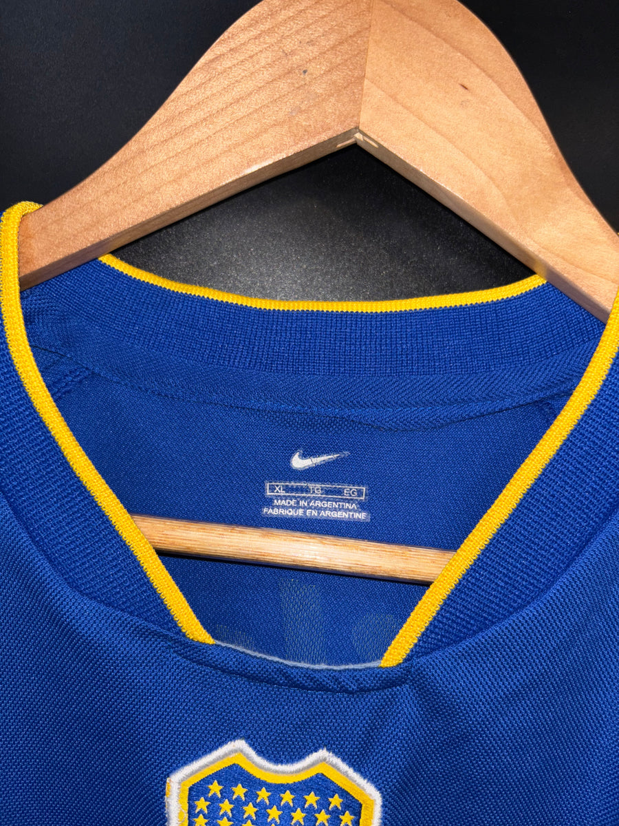 BOCA JUNIORS RIQUELME 2001-2002 ORIGINAL JERSEY Size XL