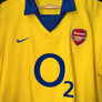 ARSENAL BERGKAMP 2003-2004 ORIGINAL JERSEY Size XL