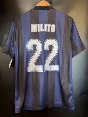 INTER MILAN MILITO 2013-2014 ORIGINAL JERSEY Size M