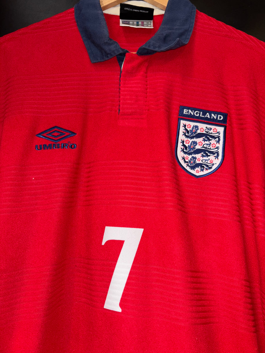 ENGLAND BECKHAM 1999-2000 ORIGINAL JERSEY Size XL