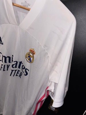 REAL MADRID BENZEMA 2020-2021 ORIGINAL JERSEY Size XL