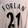 MANCHESTER UNITED FORLAN 2002-2003 ORIGINAL JERSEY Size XL