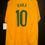 BRAZIL KAKA 2010-2011 ORIGINAL JERSEY SIZE L