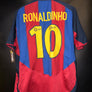 BARCELONA RONALDINHO 2003-2004 ORIGINAL JERSEY Size L