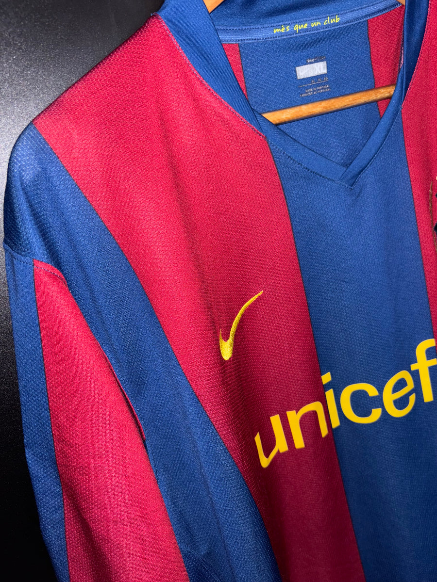 BARCELONA RONALDINHO 2007-2008 ORIGINAL JERSEY Size XL