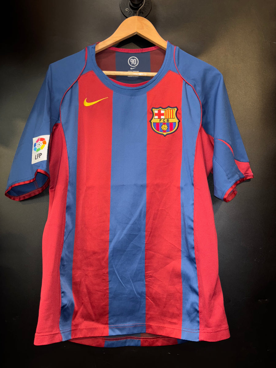 BARCELONA MESSI 2004-2005 ORIGINAL JERSEY Size M