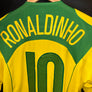 BRAZIL RONALDINHO 2004-2005 ORIGINAL JERSEY SIZE M