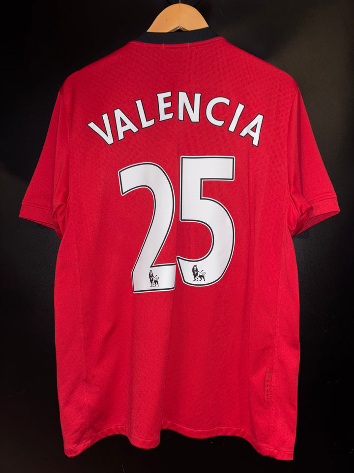 MANCHESTER UNITED VALENCIA 2009-2010 ORIGINAL JERSEY Size L