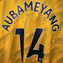 ARSENAL AUBAMEYANG 2019-2020 ORIGINAL JERSEY Size XL