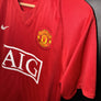MANCHESTER UNITED RONALDO 2007-2008 ORIGINAL JERSEY Size L
