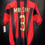 AC MILAN MALDINI 2004-2005 ORIGINAL JERSEY Size M