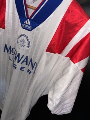 GLASGOW RANGERS 1992-1994 ORIGINAL AWAY JERSEY Size M