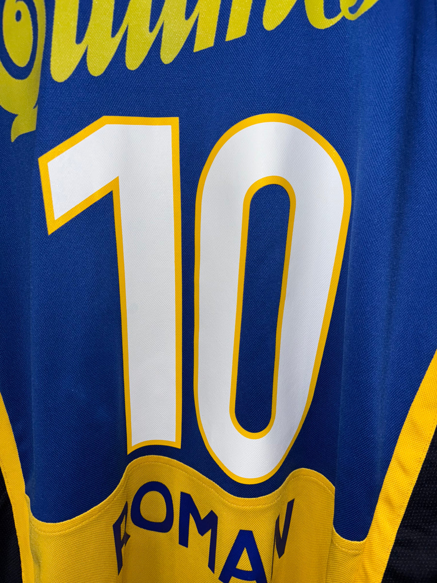 BOCA JUNIORS RIQUELME 2001-2002 ORIGINAL JERSEY Size XL