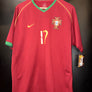 PORTUGAL RONALDO 2006-2007 ORIGINAL JERSEY Size L