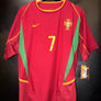 PORTUGAL FIGO 2002-2003 ORIGINAL JERSEY Size L