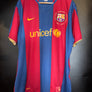 BARCELONA RONALDINHO 2007-2008 ORIGINAL JERSEY Size XL