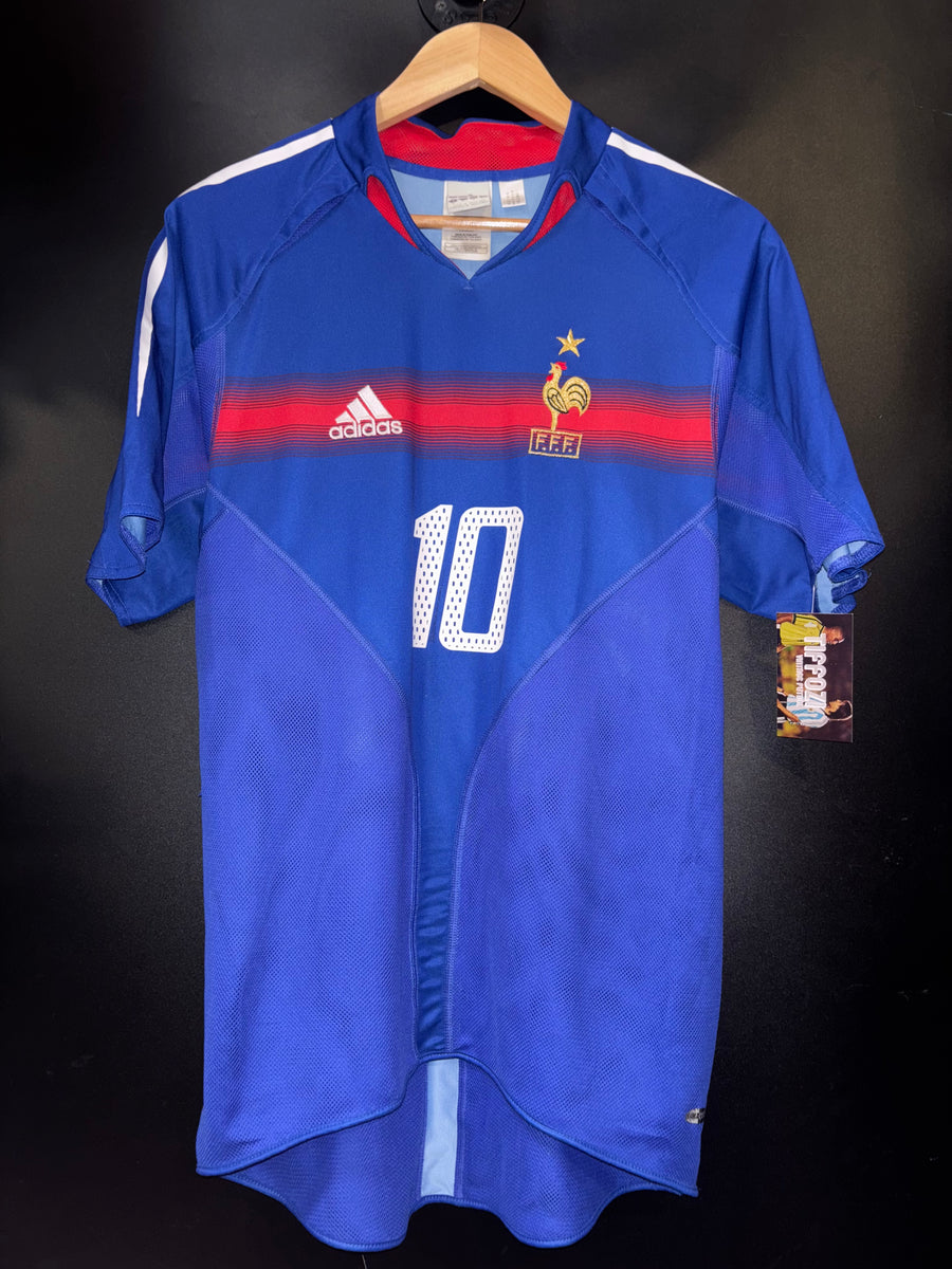 FRANCE ZIDANE 2004-2005 ORIGINAL JERSEY Size S