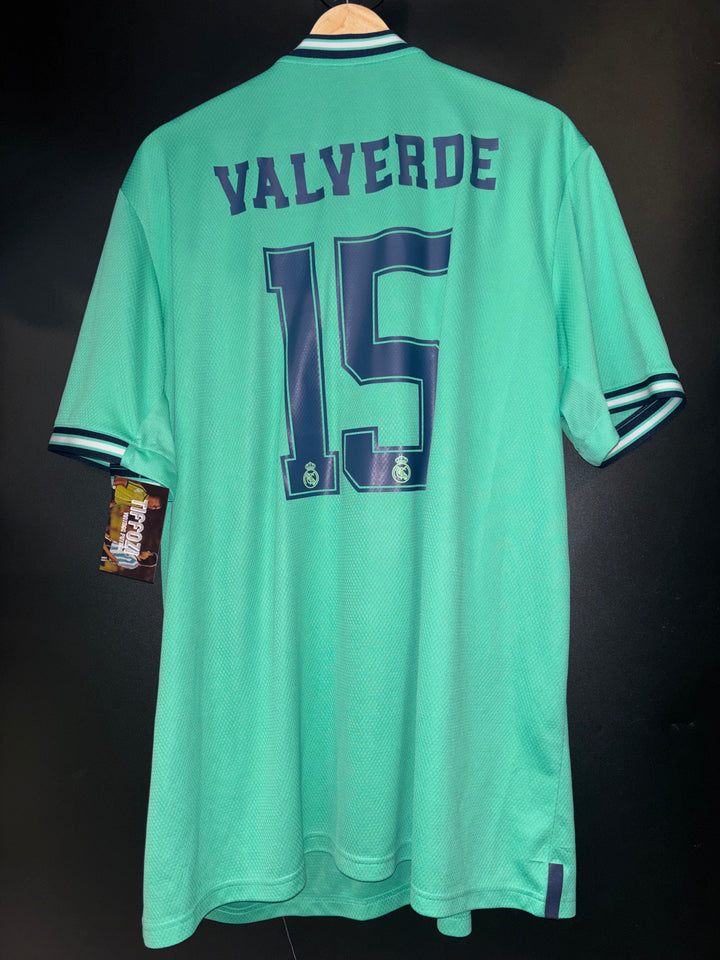 REAL MADRID VALVERDE 2019-2020 ORIGINAL PLAYER JERSEY Size 2XL