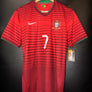 PORTUGAL RONALDO 2014-2015 ORIGINAL JERSEY Size M