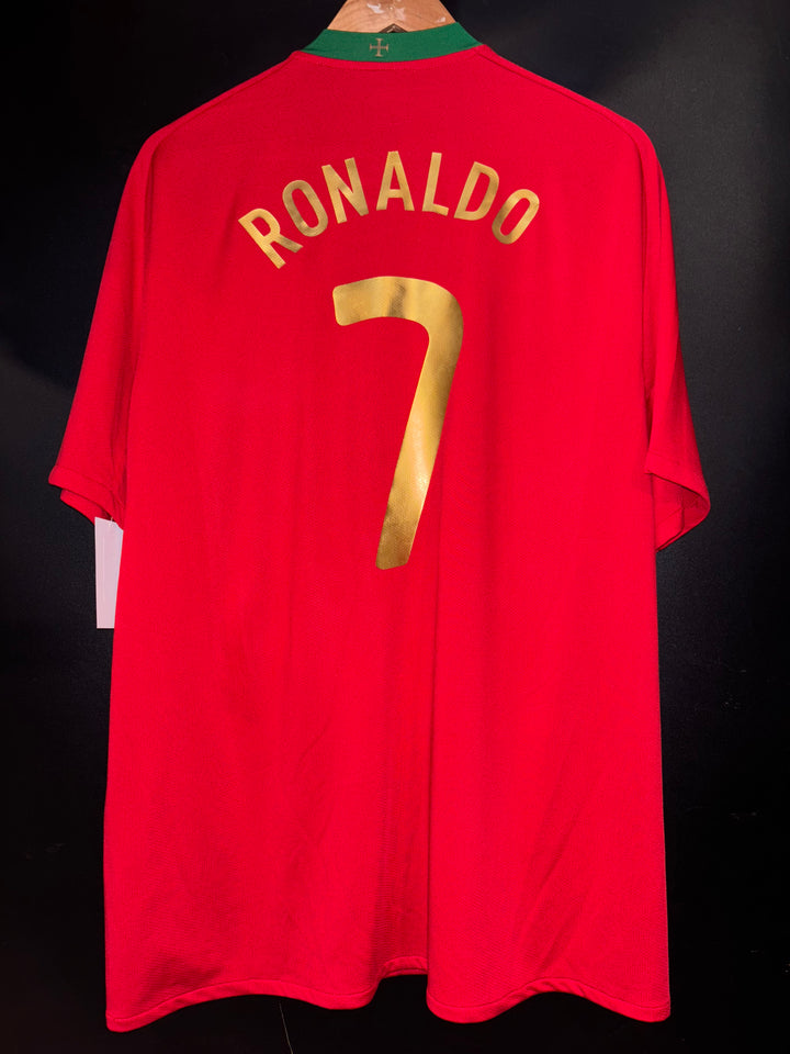 PORTUGAL RONALDO 2008-2009 ORIGINAL JERSEY Size XL