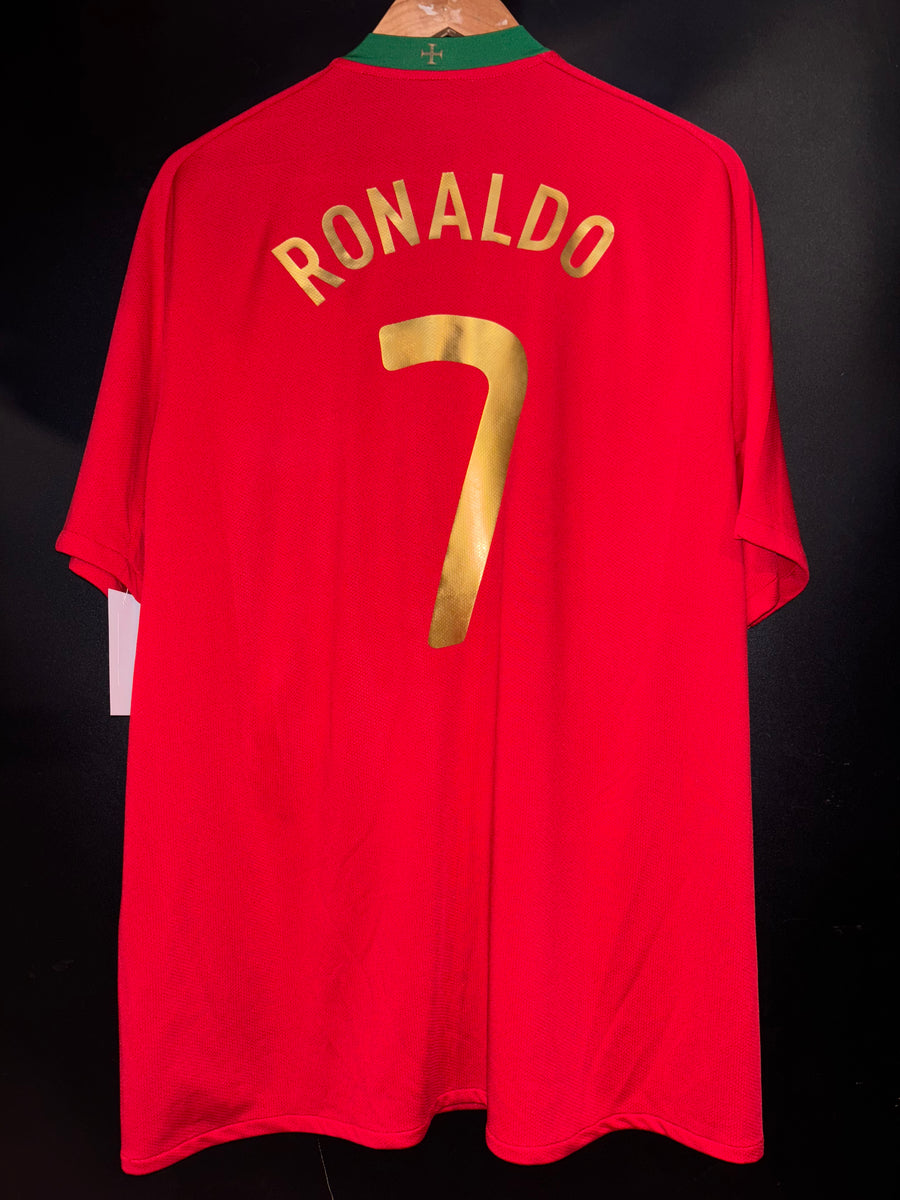 PORTUGAL RONALDO 2008-2009 ORIGINAL JERSEY Size XL