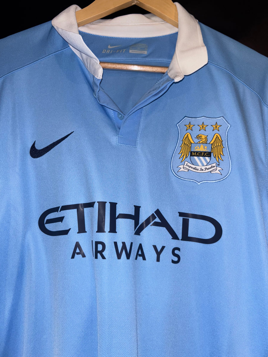 MANCHESTER CITY TOURE 2015-2016 ORIGINAL JERSEY Size XL