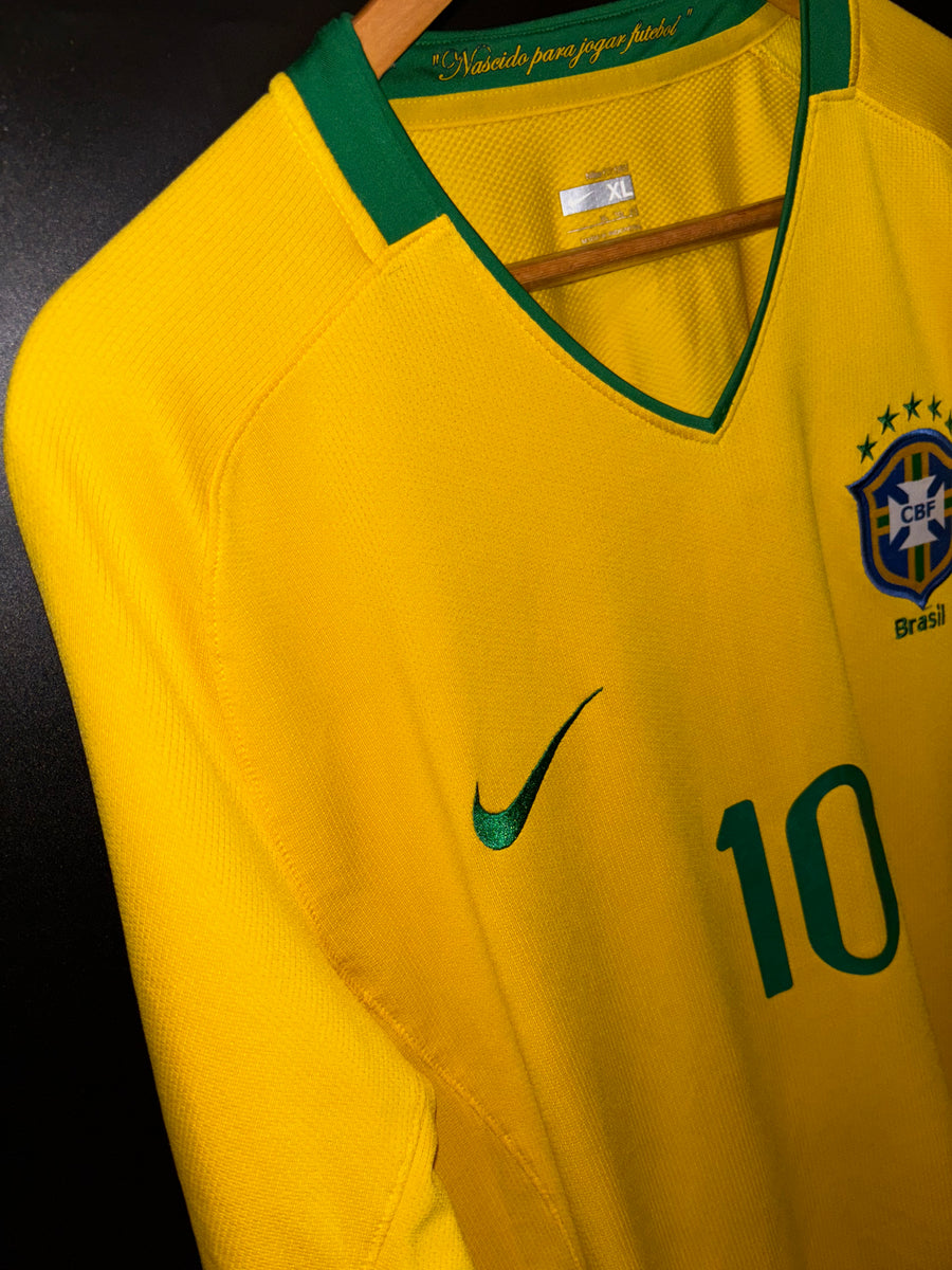 BRAZIL RONALDINHO 2008-2009 ORIGINAL JERSEY SIZE XL