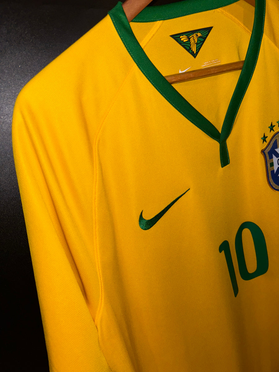 BRAZIL NEYMAR JR 2014-2015 ORIGINAL JERSEY SIZE L
