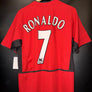 MANCHESTER UNITED RONALDO 2003-2004 ORIGINAL JERSEY Size S