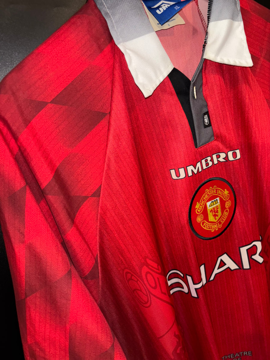 MANCHESTER UNITED CANTONA 1996-1997 ORIGINAL JERSEY Size XL