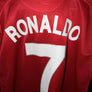 MANCHESTER UNITED RONALDO 2007-2008 ORIGINAL JERSEY Size L