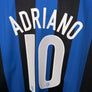 INTER MILAN ADRIANO 2005-2006 ORIGINAL JERSEY Size L