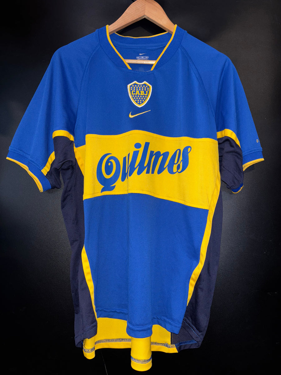BOCA JUNIORS RIQUELME 2001-2002 ORIGINAL JERSEY Size XL