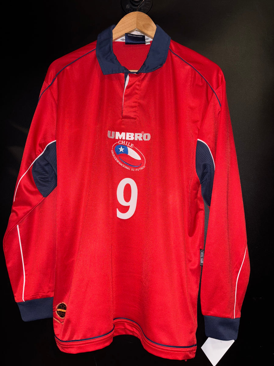 CHILE ZAMORANO 2000-2001 ORIGINAL  JERSEY SIZE L