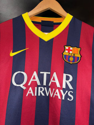 BARCELONA NEYMAR JR 2013-2014 ORIGINAL JERSEY Size S